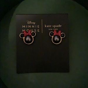 Minnie Mouse x Kate Spade earrings